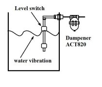 ACT-820-JG Aquatec Pulsation Dampener Accumulator Pressure Tank