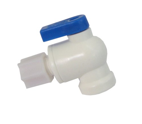 CBV-0404, Tank Ball Valve to 1/4 tubing *standard RO tank size*