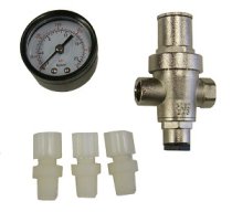 CPR-150G, Pressure Regulator with Pressure Gauge (0-125 psi)