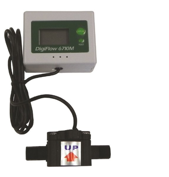 FM214G, FM-6710M DigiFlow Digital Water Flow Meter Gauge Moniter