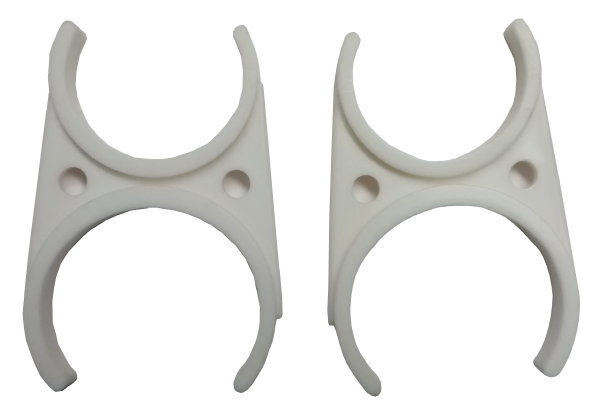 UU Clips Pair Membrane to Membrane, 2.5" to 2.5"